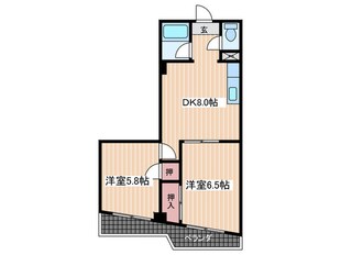 堀和ビルの物件間取画像